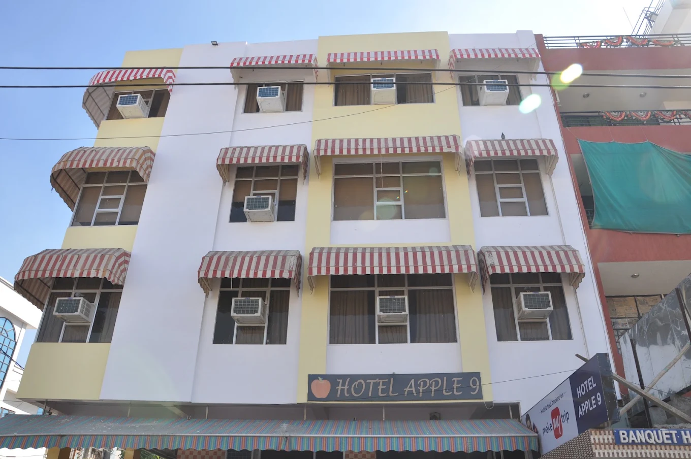 Hotel Apple 09 entrance and boutique hospitality in Malviya Nagar Jaipur